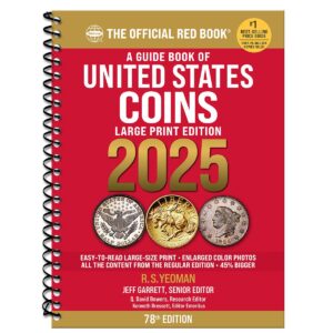 2025 Official Red Book of U.S. Coins / Large print format